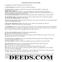 Anchorage Borough Promissory Note Guidelines Page 1