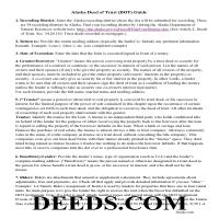 Bethel Borough Deed of Trust Guidelines Page 1