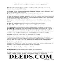 Notice of Assignment Guidelines Page 1