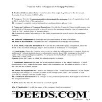 Washington County Notice of Assignment Guidelines Page 1
