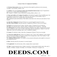 Notice of Assignment Guidelines Page 1