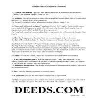Tift County Notice of Assignment Guidelines Page 1