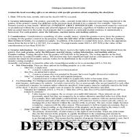 Kalkaska County Quit Claim Deed Guide Page 1