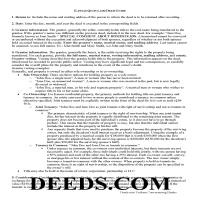 Wallace County Quit Claim Deed Guide Page 1