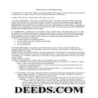 Twiggs County Quit Claim Deed Guide Page 1