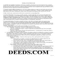 Cass County Gift Deed Guide Page 1