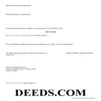 Gift Deed Form Page 1