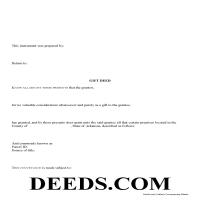 Gift Deed Form Page 1