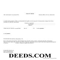 Grant Deed Form Page 1