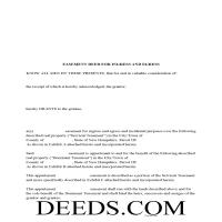 Strafford County Easement Deed Form Page 1