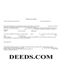 Gaston County Correction Deed Form Page 1