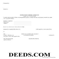 Clay County Correction Deed Form Page 1