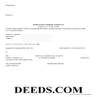 Correction Deed Form Page 1