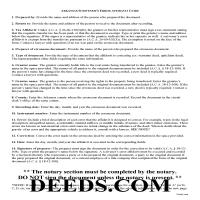 Clay County Correction Deed Guide Page 1