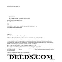Gwinnett County Release of Easement, Right of Way Form Page 1