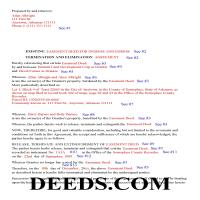 Crawford County Completed Example of the Release of Easement Document Page 1