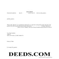 Gift Deed Form Page 1