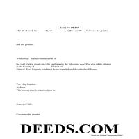 Grant Deed Form Page 1