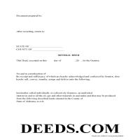 Mineral Deed Form Page 1