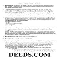 Greenlee County Guidelines for Mineral Deed Page 1