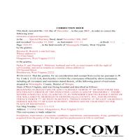 Correction Deed Guide Page 1