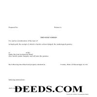Grenada County Trustee Deed Form Page 1