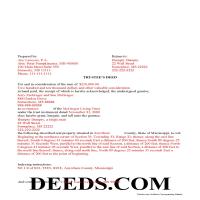 Grenada County Completed Example of the Trustee Deed Document Page 1