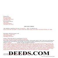 Walker County Completed Example of the Trustee Deed Document Page 1