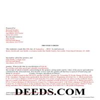 Charlton County Completed Example of the Trustee Deed Document Page 1