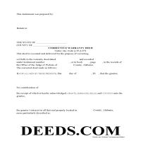 Correction Warranty Deed Page 1
