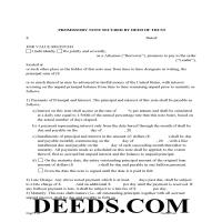 Promissory Note Form Page 1