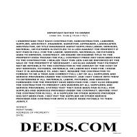 Notice to Owner Page 1