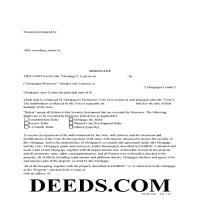 Mortgage Form Page 1