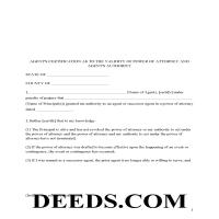 Agents Certification Form Page 1