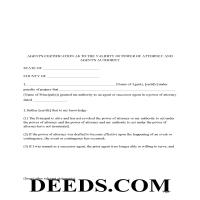Agents Certification Form Page 1