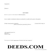 Gift Deed Form Page 1